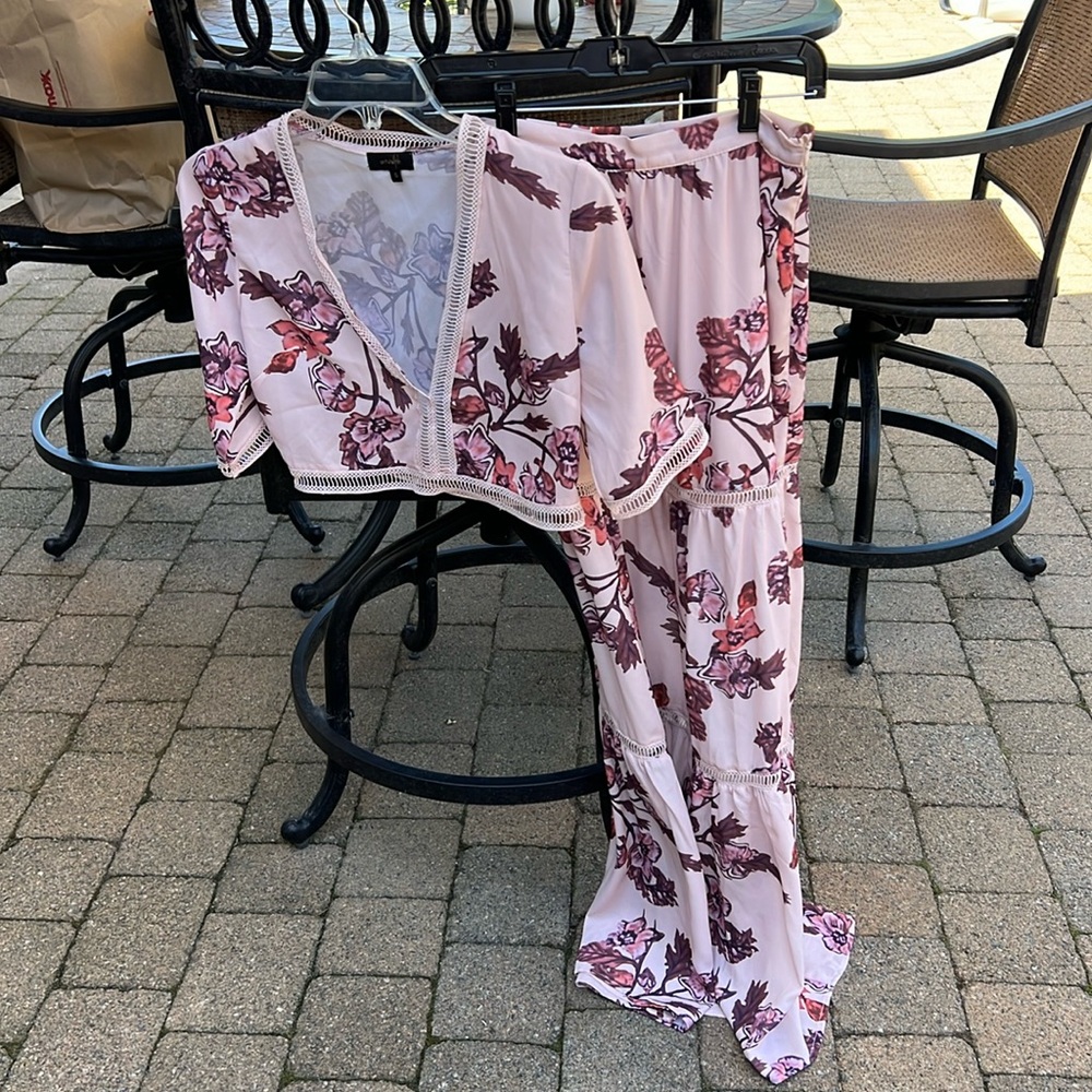 2pc Maxi skirt set